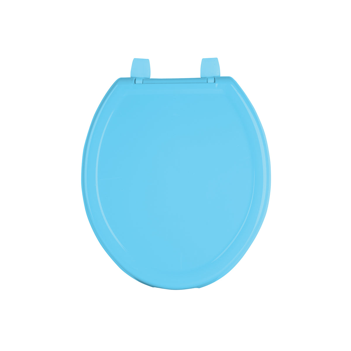 Asiento ligero con tapa para WC, azul, Foset Basic