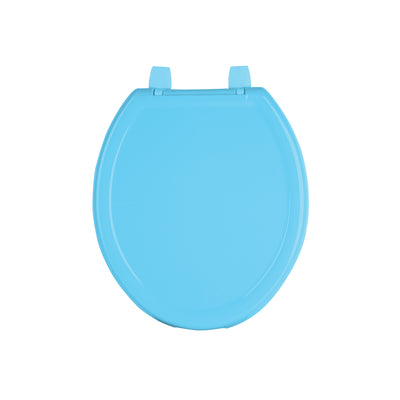 Asiento ligero con tapa para WC, azul, Foset Basic