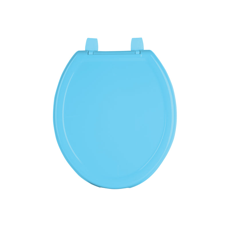 Asiento ligero con tapa para WC, azul, Foset Basic