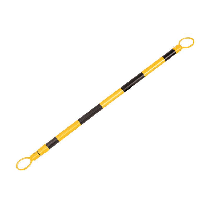 Barra reflejante de PVC, retráctil p/conos, 135 a 210 cm