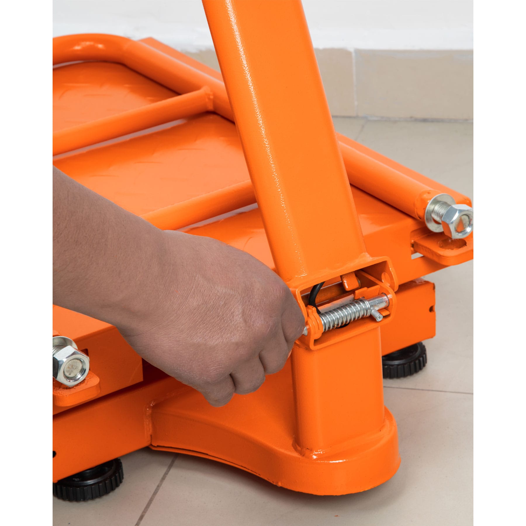 Báscula plegable de plataforma capacidad 100 Kg.