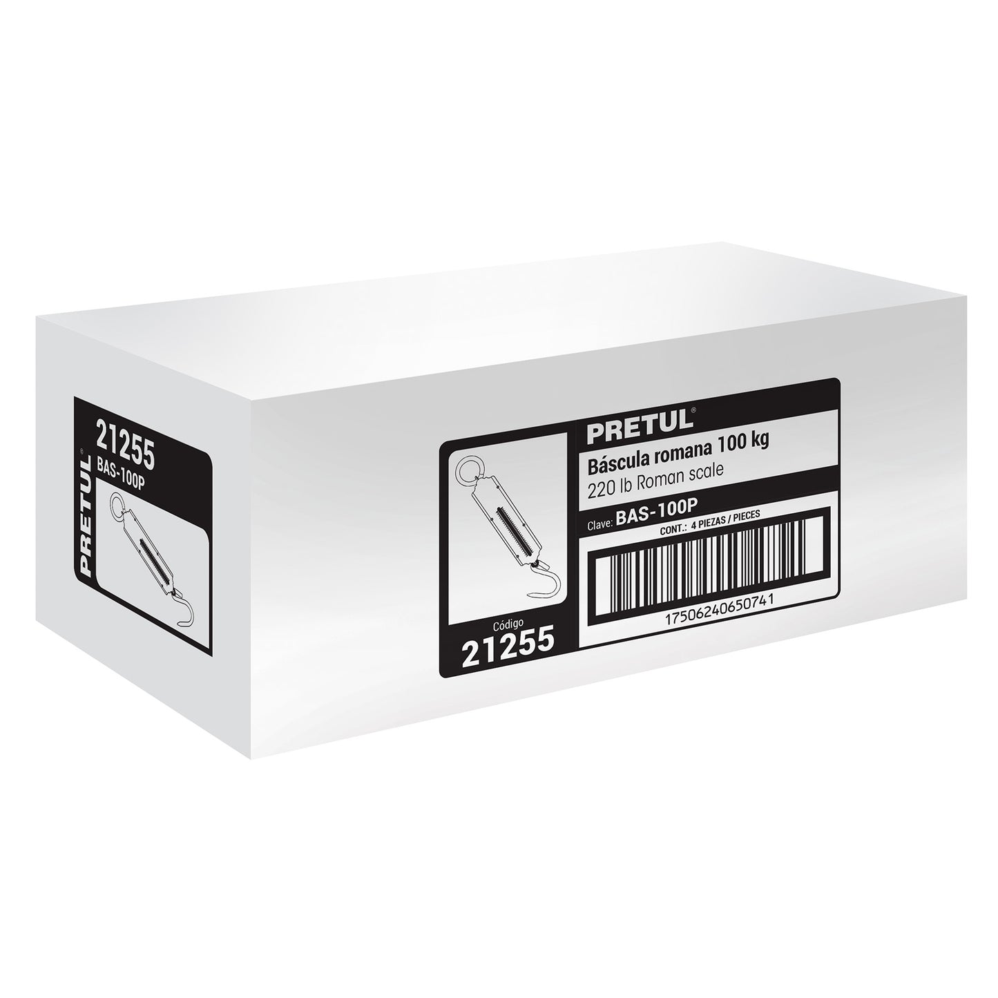 Báscula romana de resorte de 100 kg, Pretul