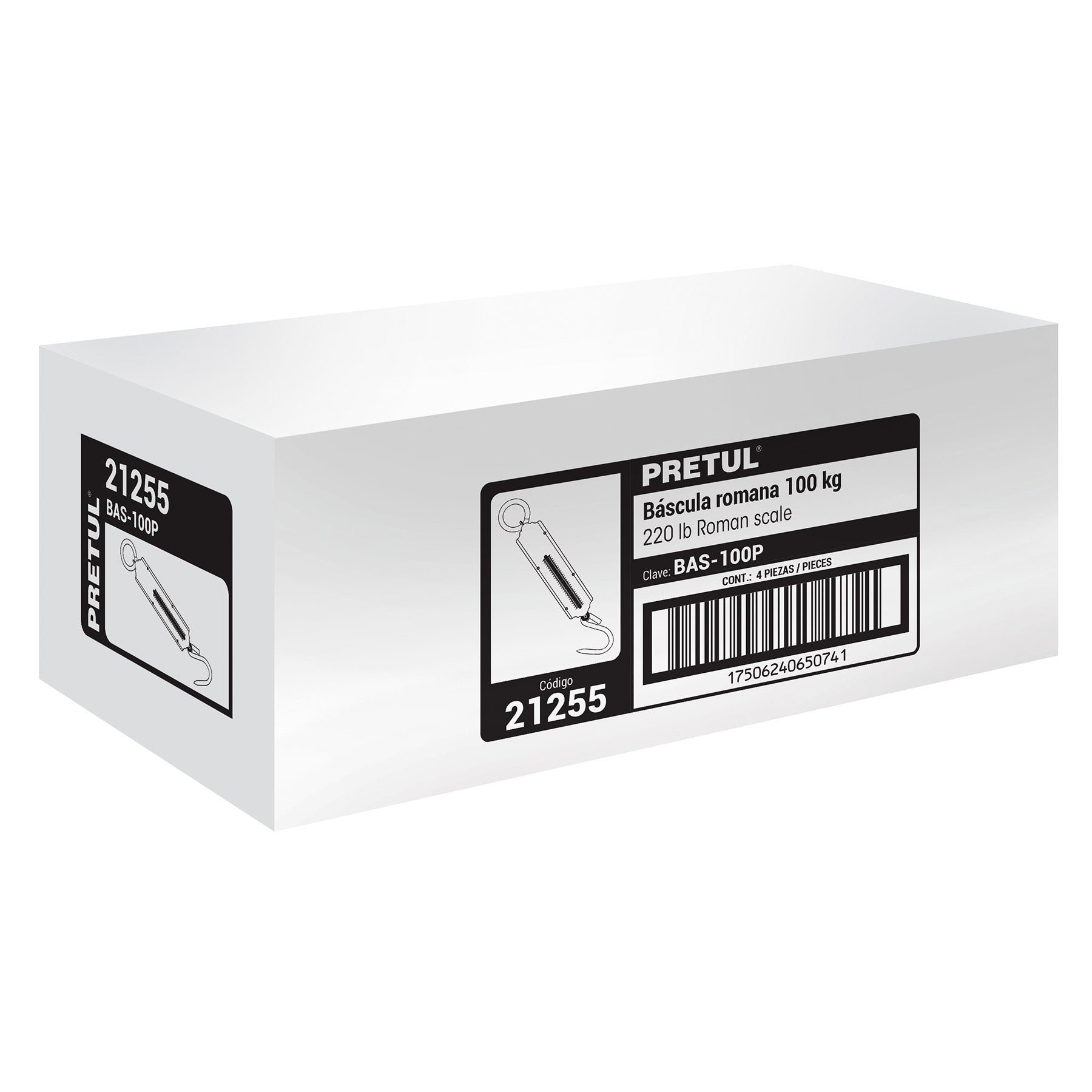 Báscula romana de resorte de 100 kg, Pretul