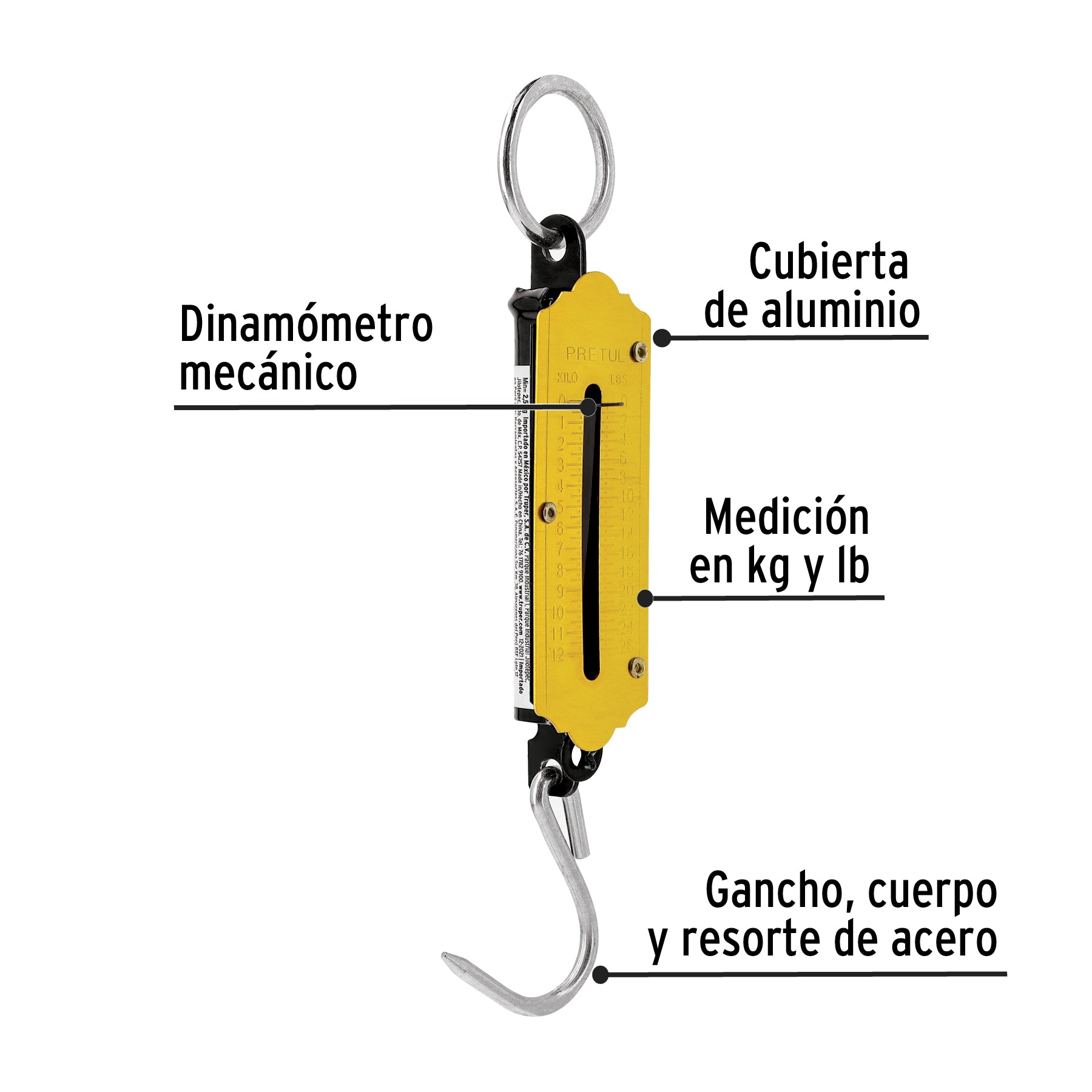 Báscula romana de resorte de 12 kg, Pretul