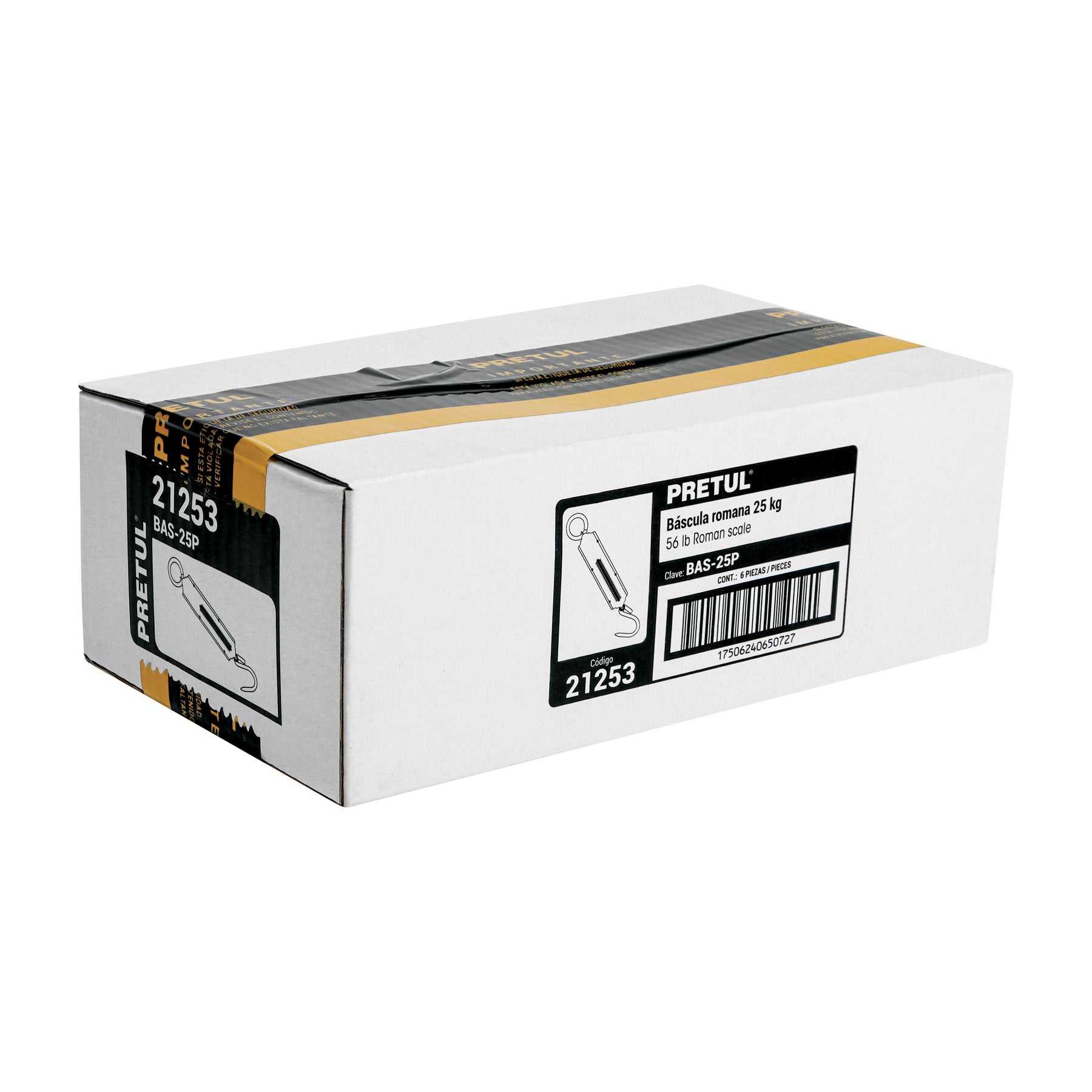 Báscula romana de resorte de 25 kg, Pretul