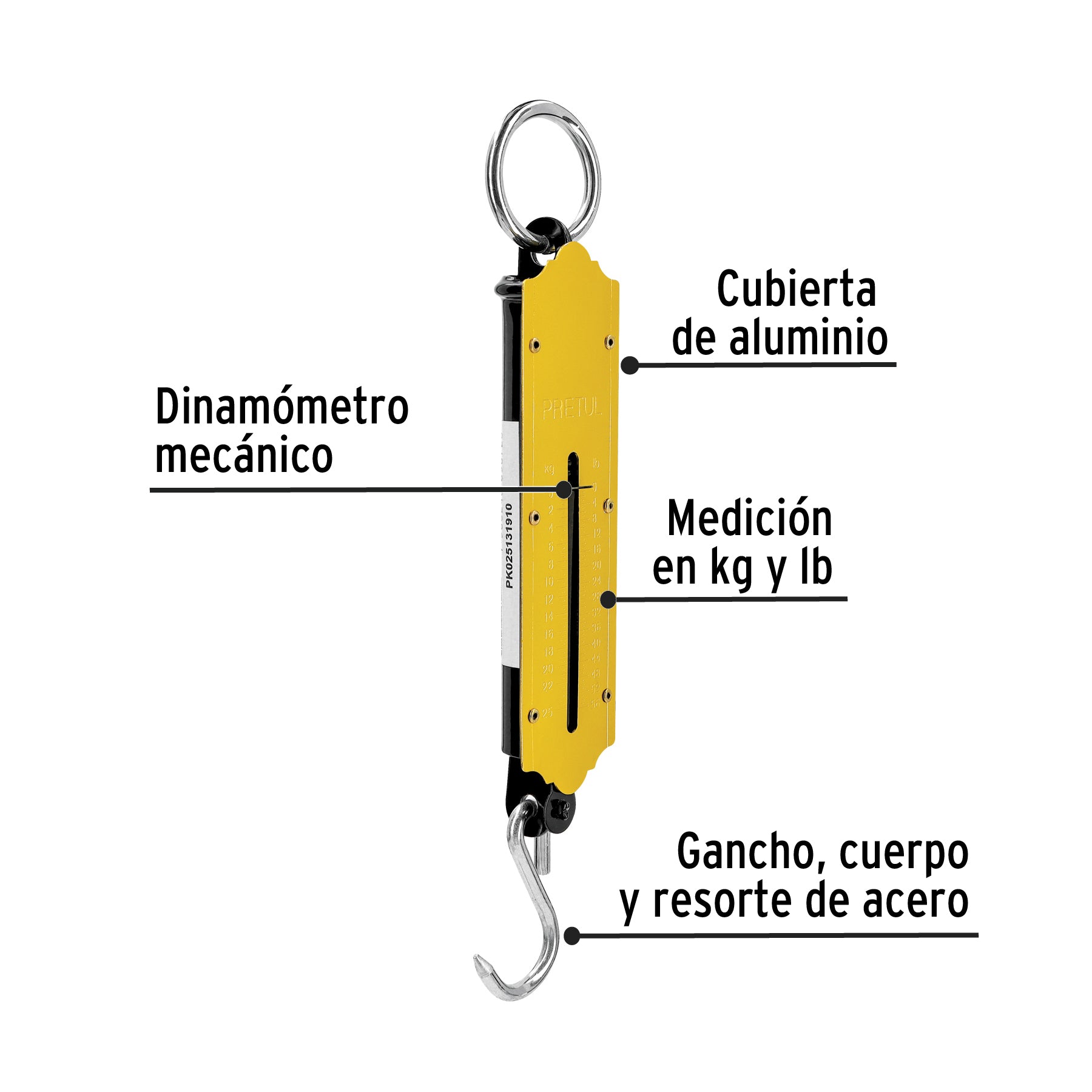 Báscula romana de resorte de 25 kg, Pretul