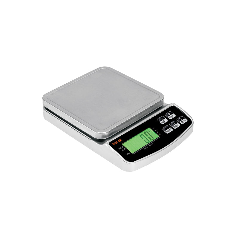 Báscula digital de precisión, 3kg, Truper