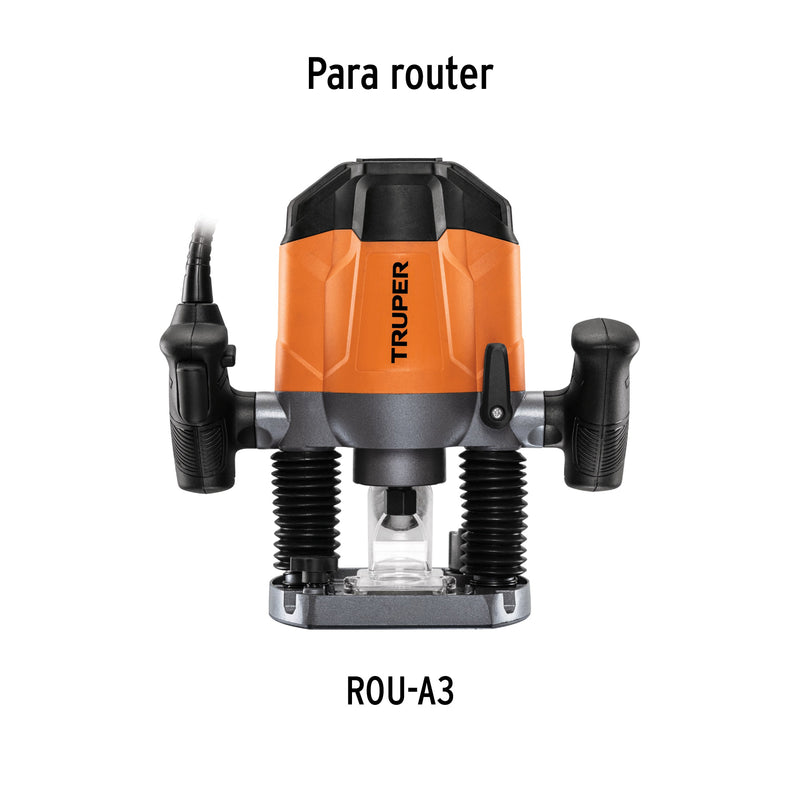 Base para ROU-A3, Truper