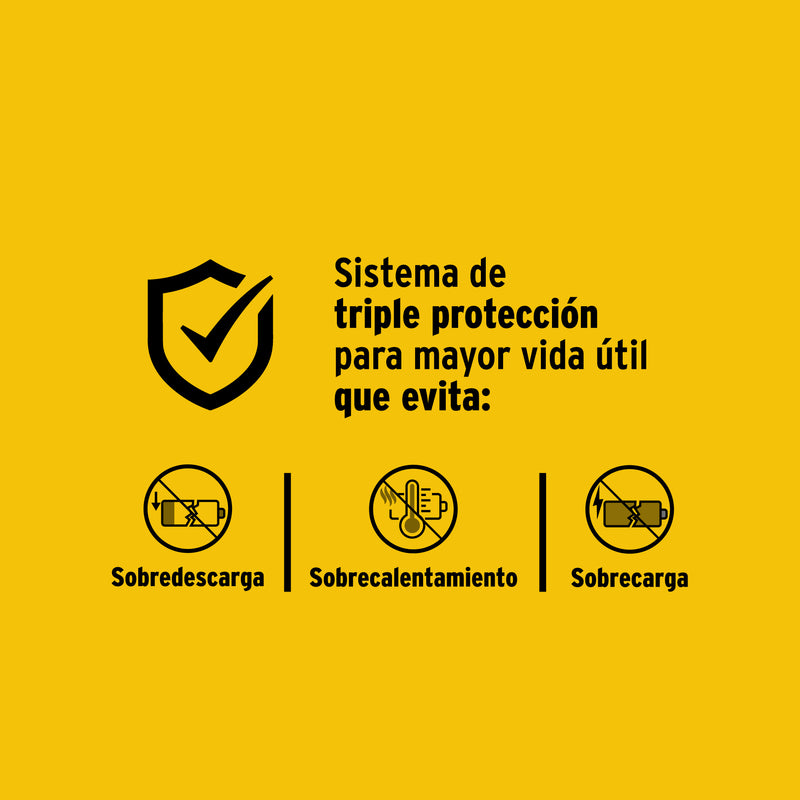 Batería ión Litio 20 V, 4 Ah, Pretul