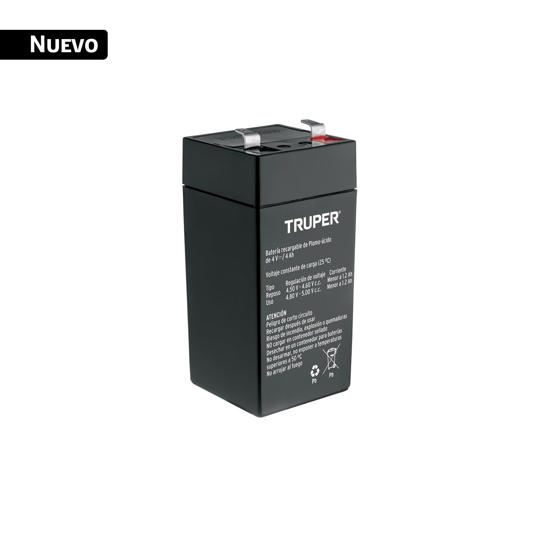 Batería recargable para básculas 4V / 4Ah TRUPER