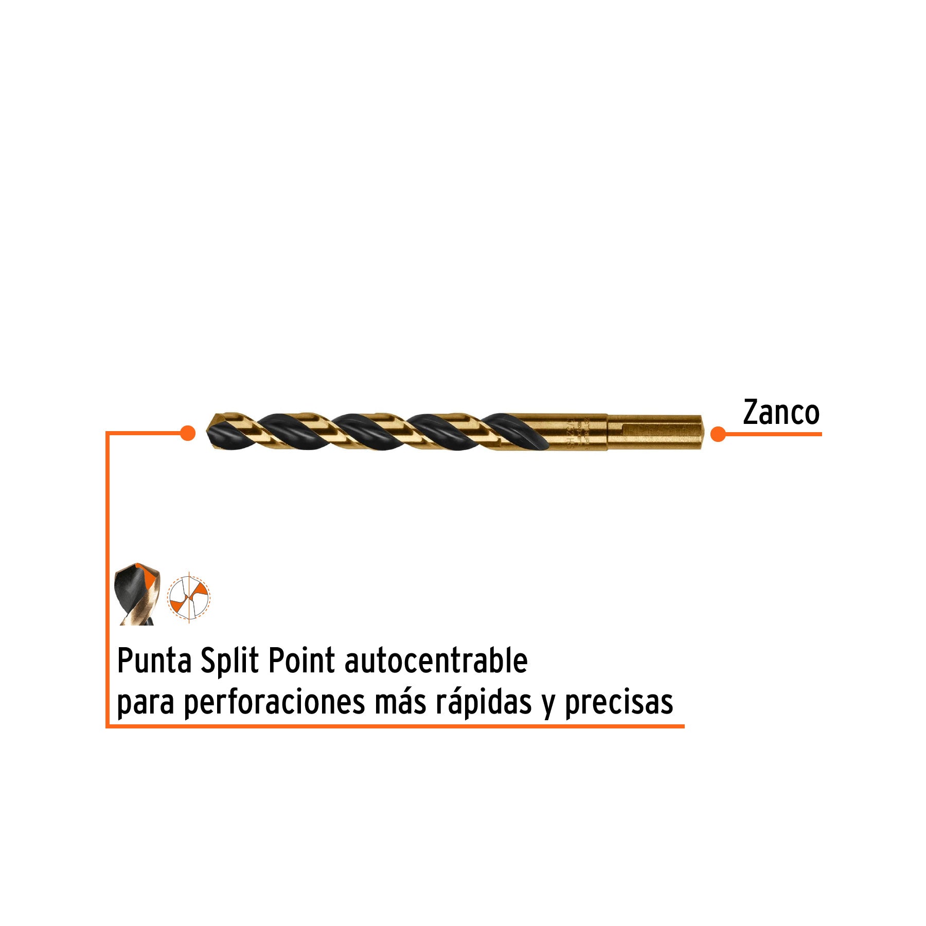 Broca de alta velocidad 13/32"
