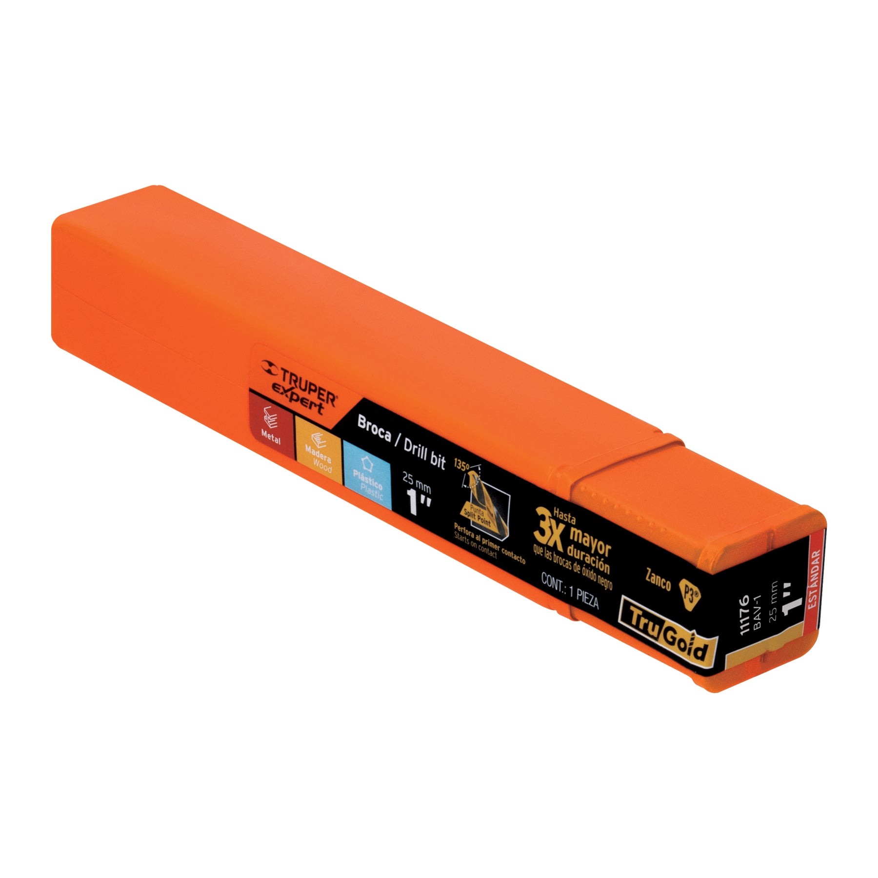 Broca de alta velocidad 1"