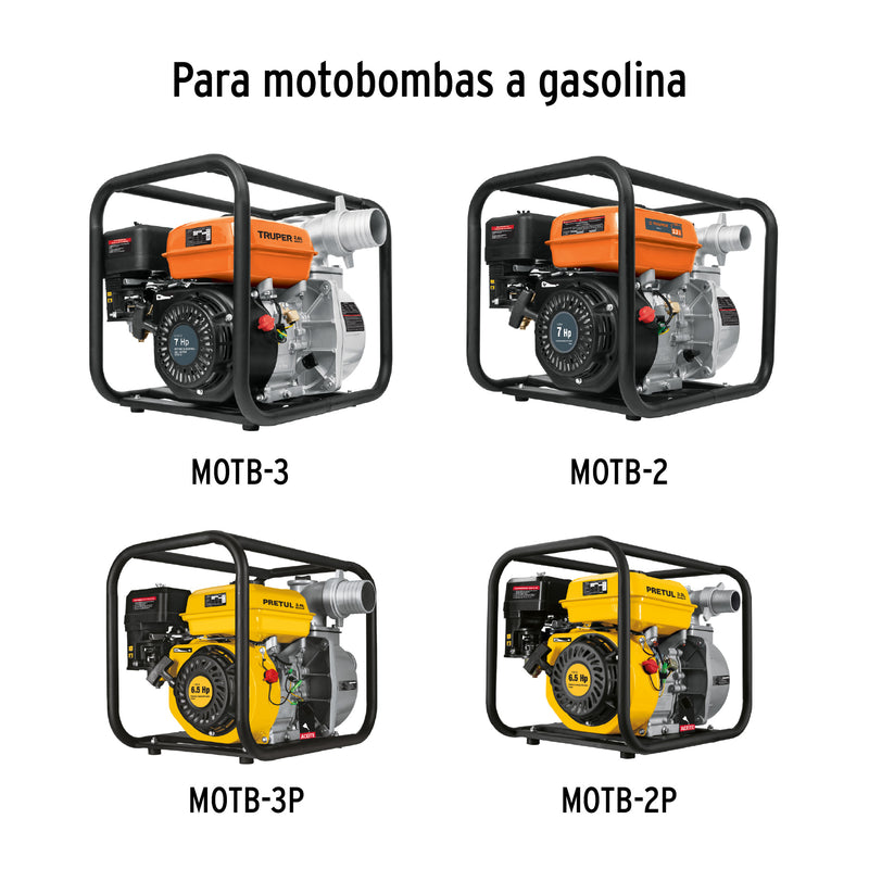 Kit de bayoneta y empaque para motobomba