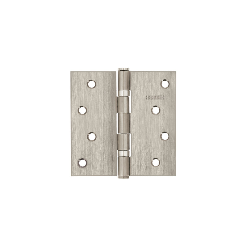 Bisagra cuadrada 4", acero inoxidable, plana