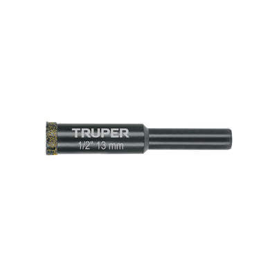 Broca diamantada 12mm (1/2'), TRUPER