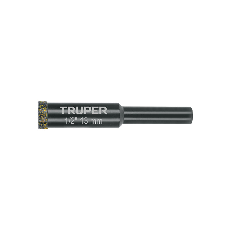 Broca diamantada 12mm (1/2'), TRUPER