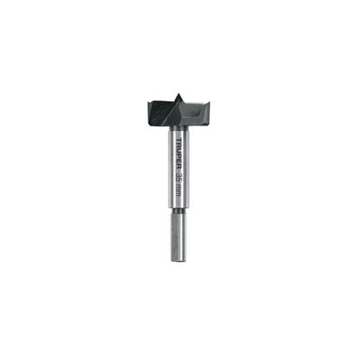 Broca forstner 35 mm para madera, Truper