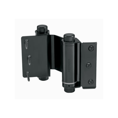 Bisagra doble acción 3", negra