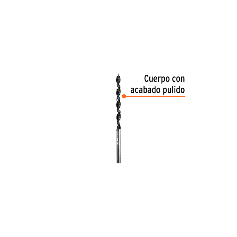 Broca para madera 1/8'