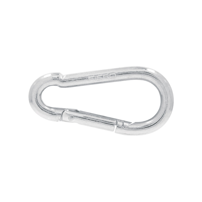 Bandola mosquetón, de acero, 1/4"