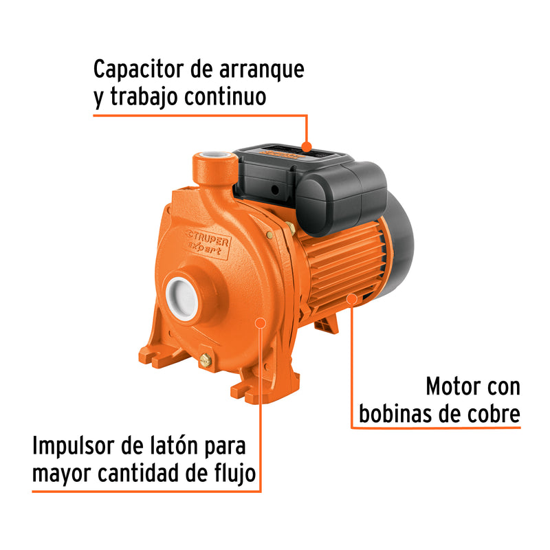 Bomba eléctrica para agua centrífuga 2 HP