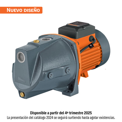 Bomba eléctrica para agua tipo jet 1 HP