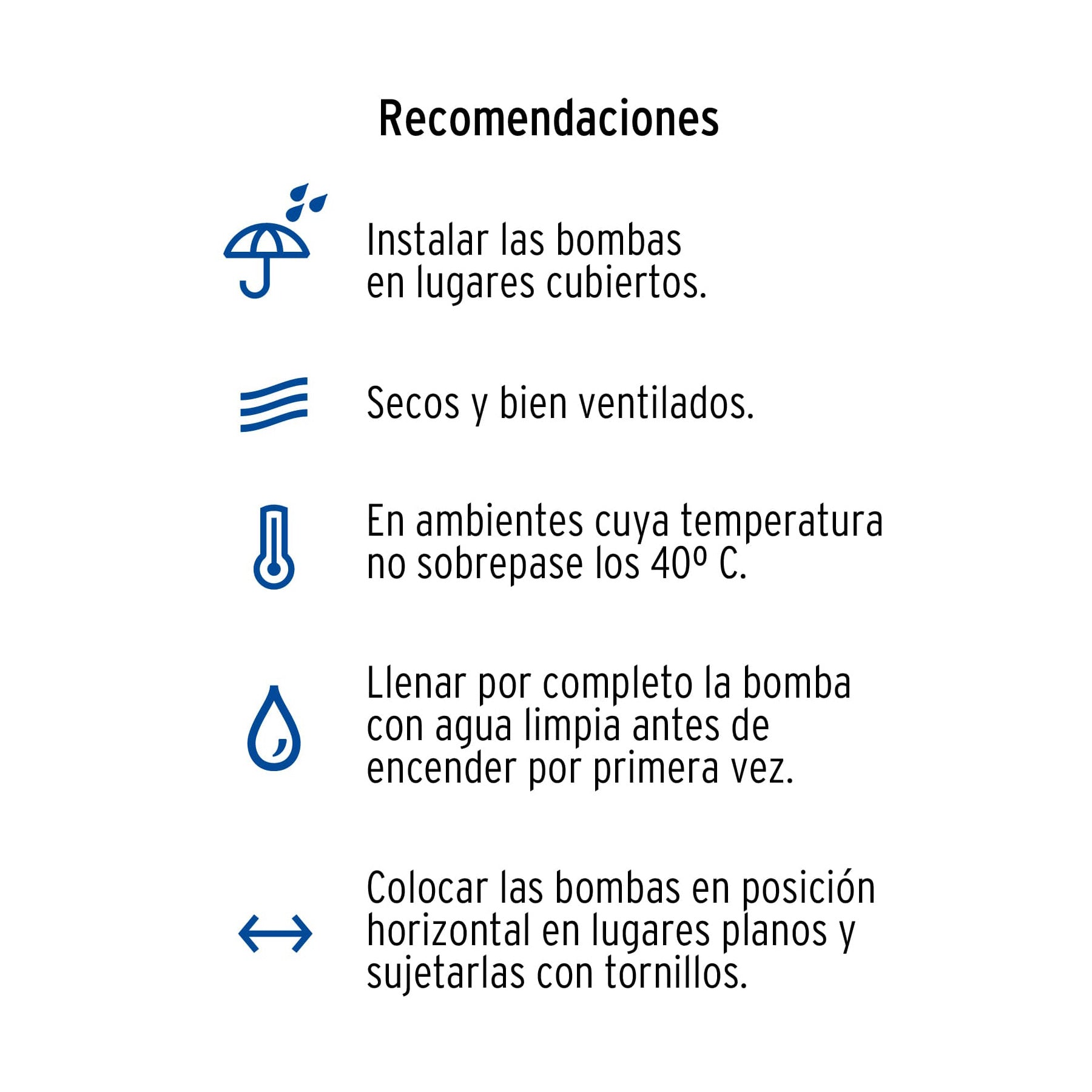 Bomba periférica 1/2 HP, altura máxima 30 m, Foset