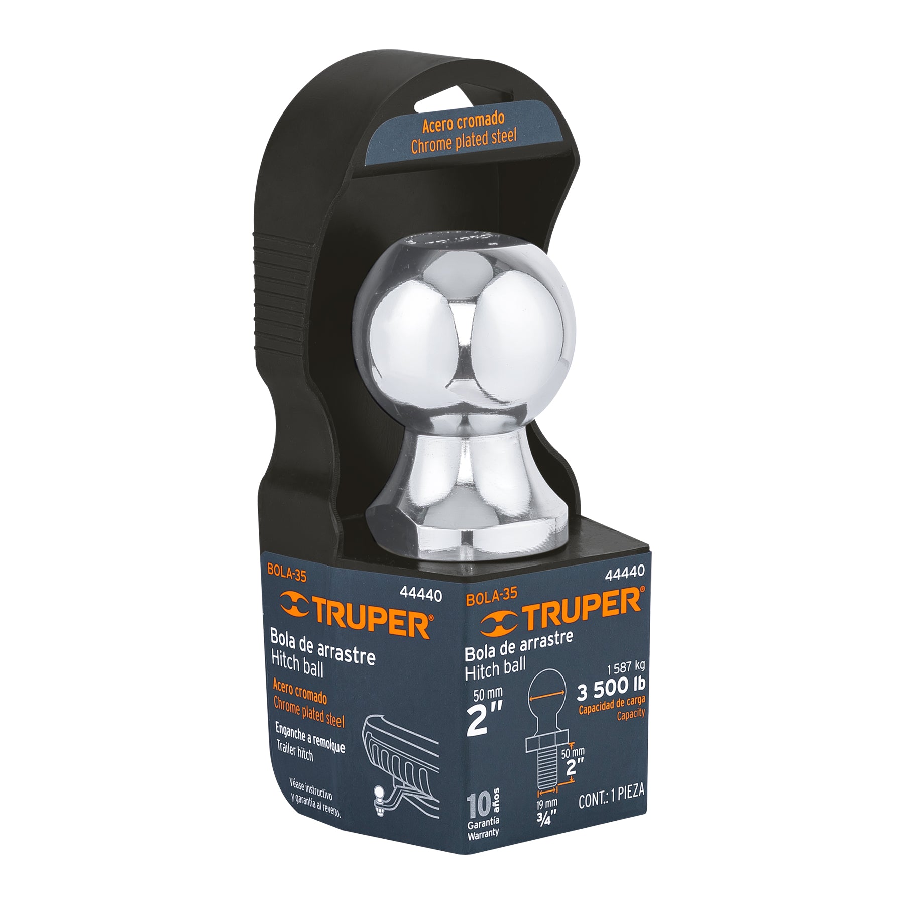 Bola de arrastre, capacidad 3500 lb