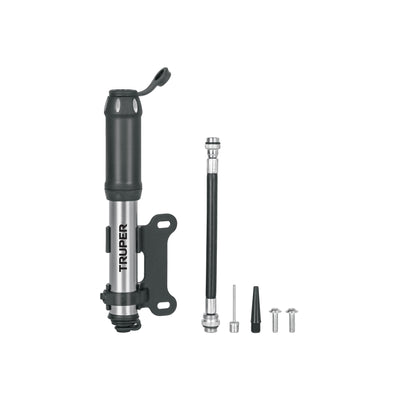 Mini bomba manual para bicicleta, abatible, 30 psi