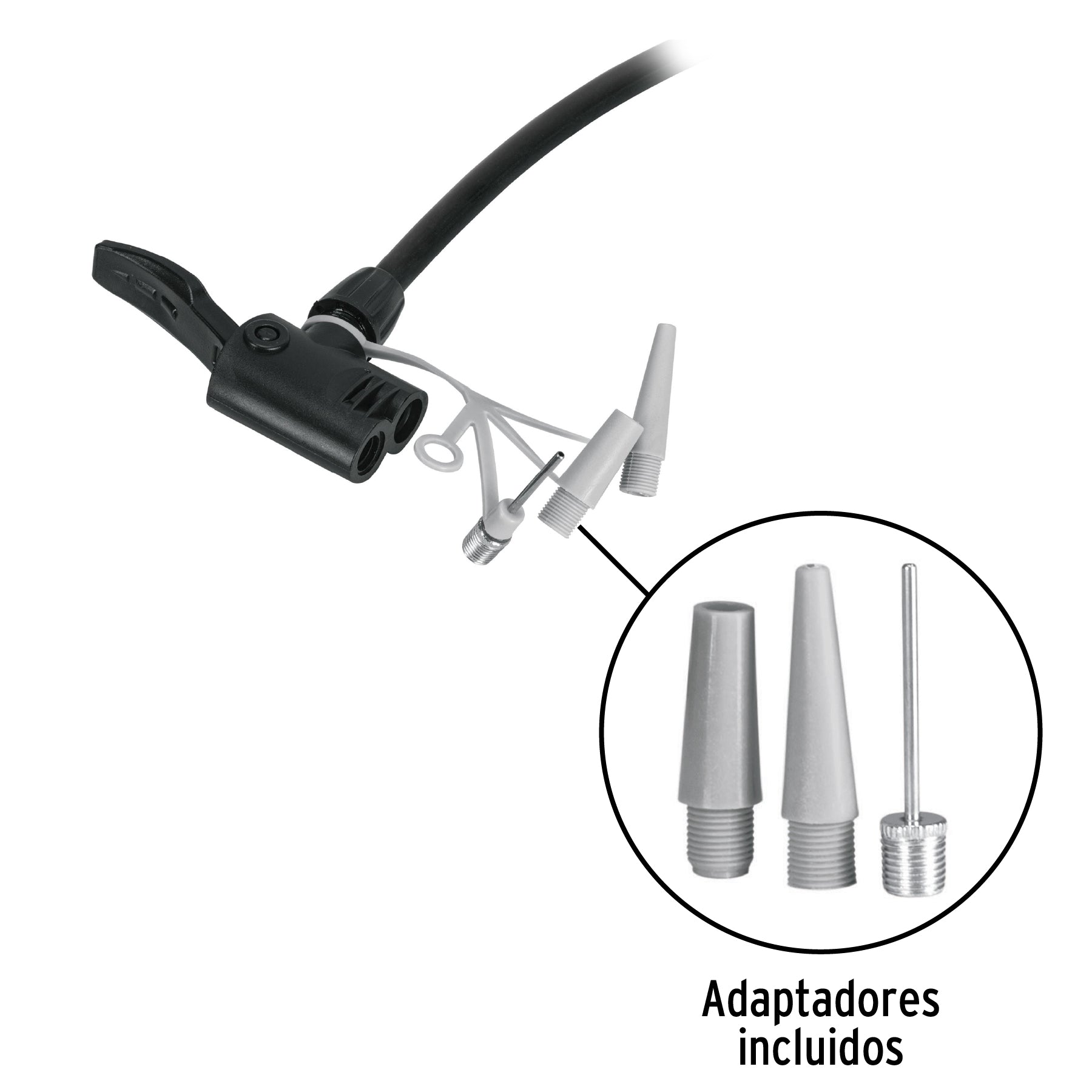 Bomba para inflar de 23", Pretul