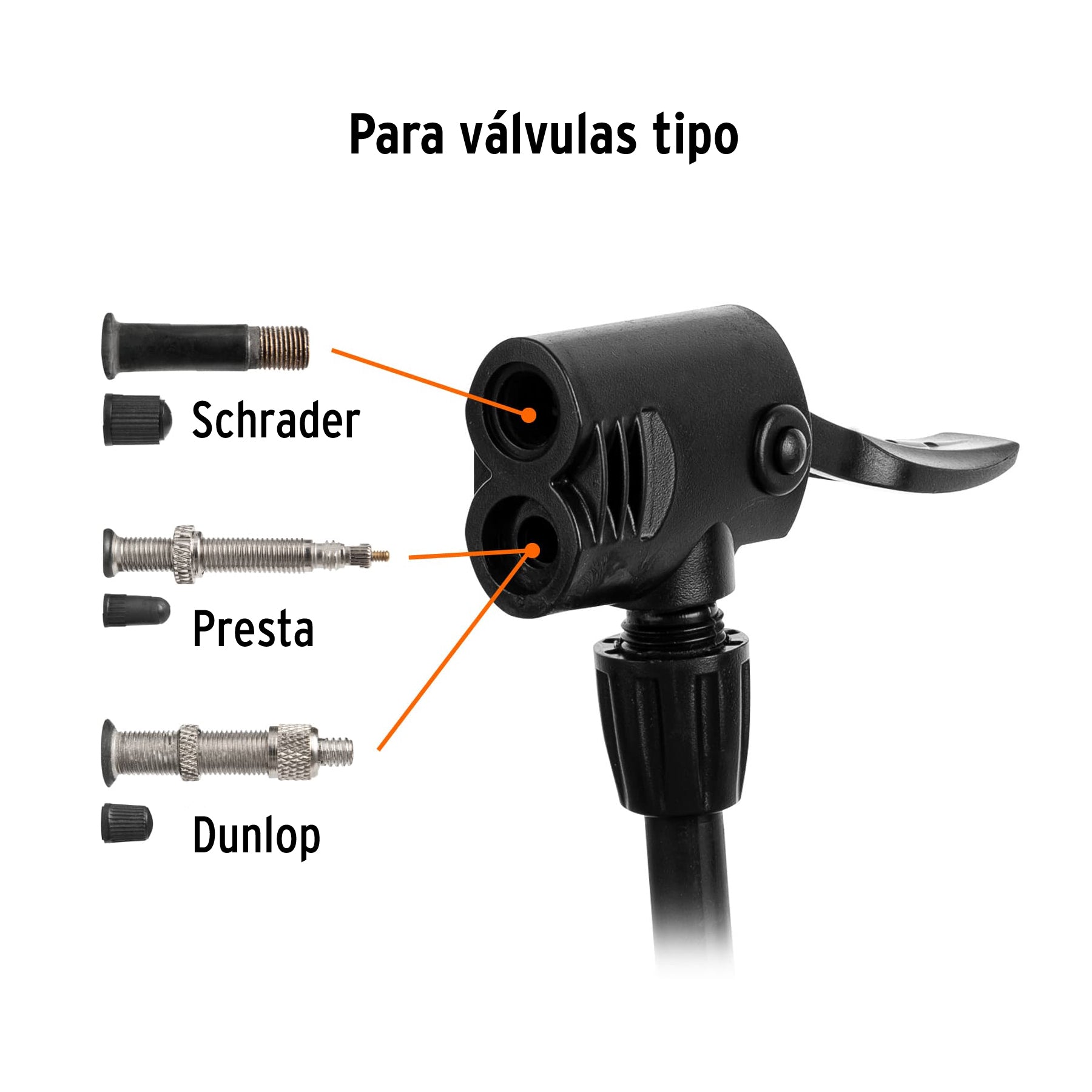 Bomba para inflar de 23"