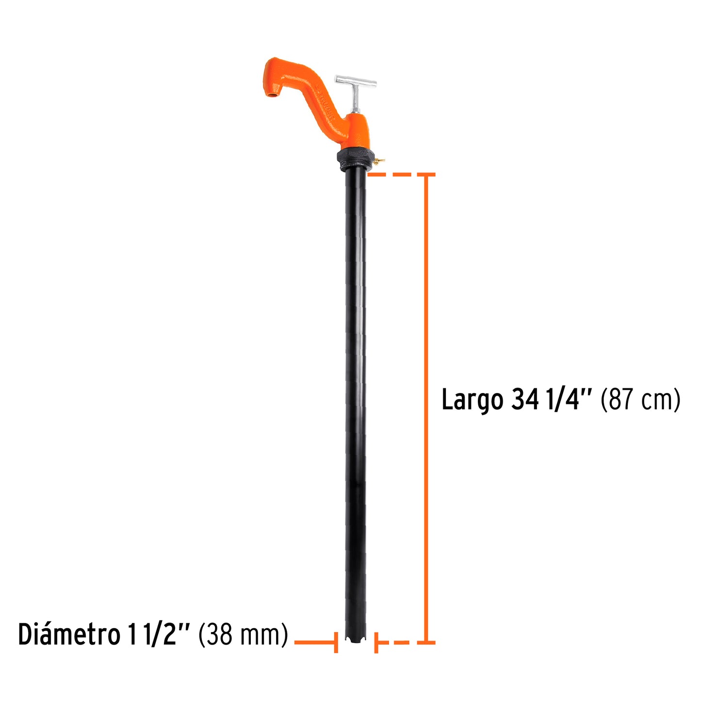 Bomba manual de extracción de palanca, 31 lts
