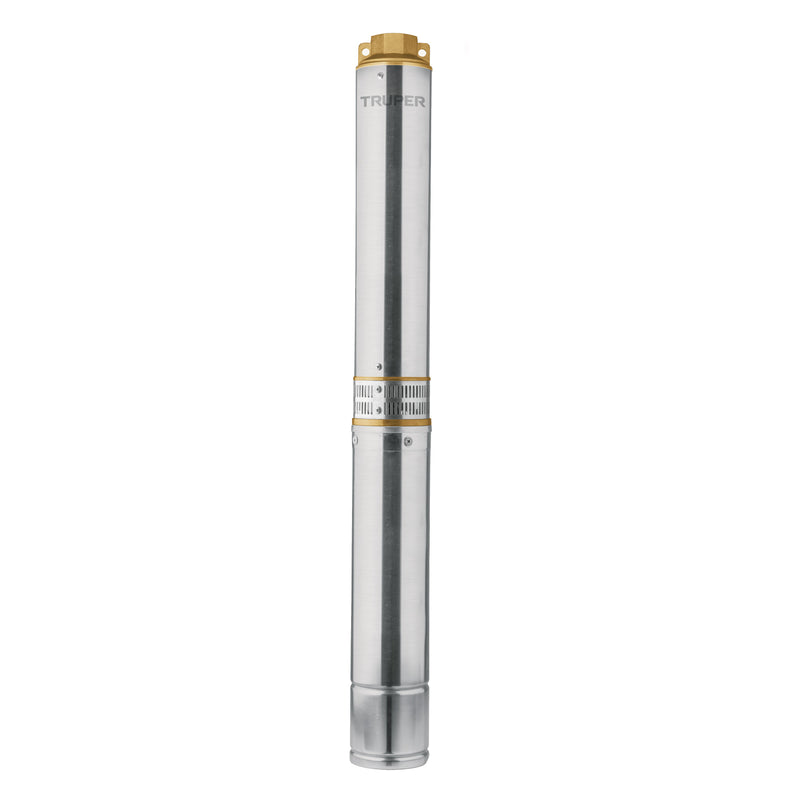 Bomba sumergible para pozo profundo, 1-1/2 HP, agua limpia