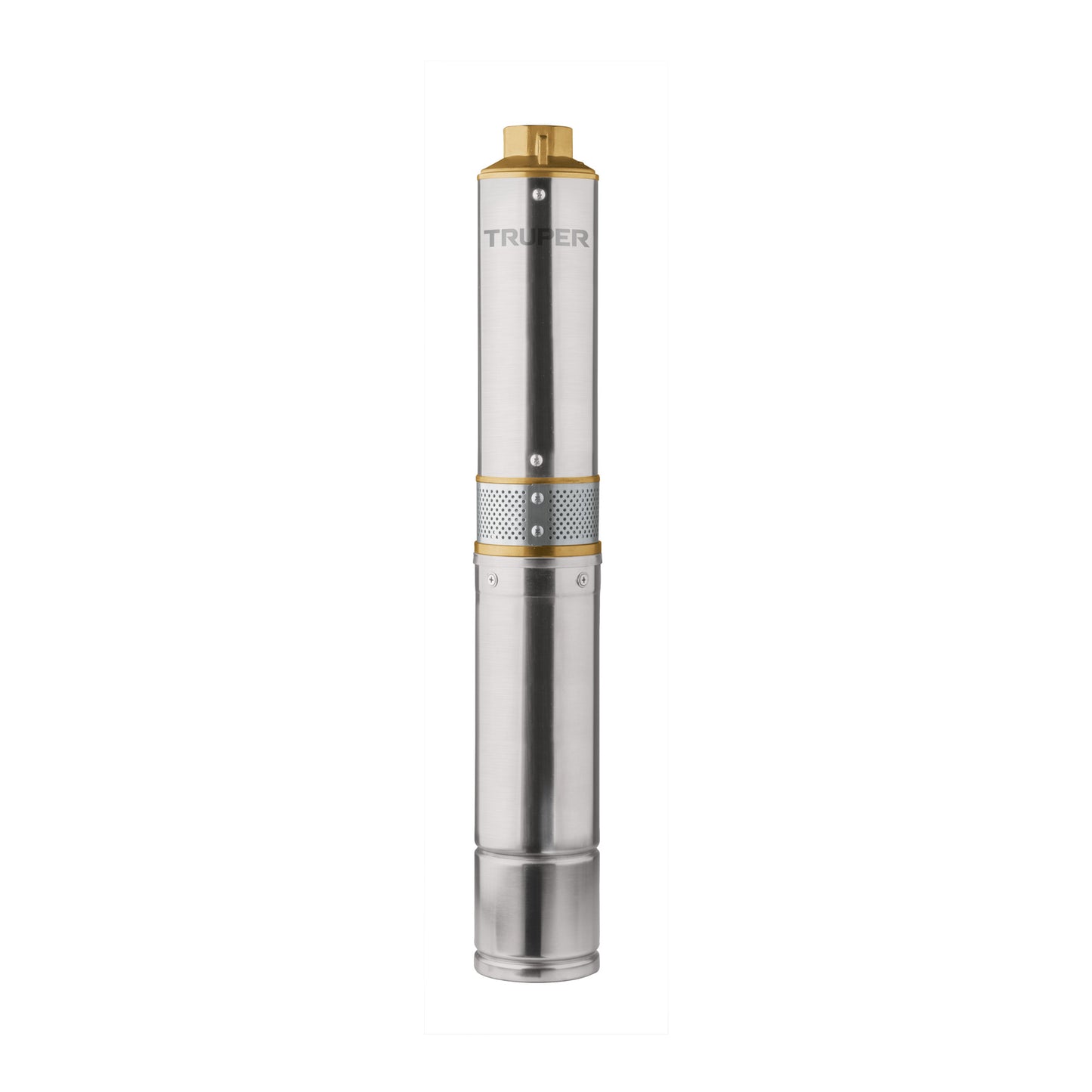 Bomba sumergible, tipo bala, 1/2 HP, a/limpia, 220V, Truper