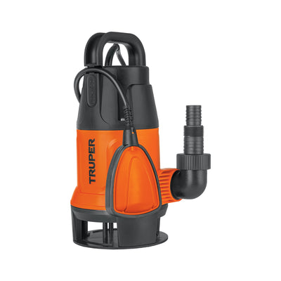 Bomba sumergible plástica para agua sucia 1/2HP, Truper