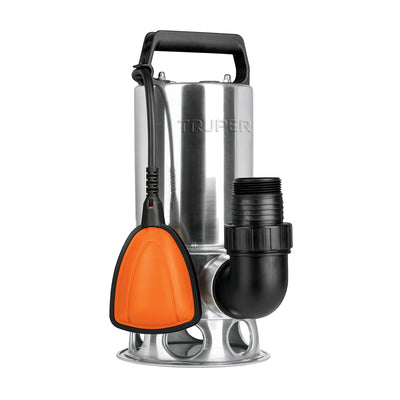Bomba sumergible metálica para agua sucia 1 HP