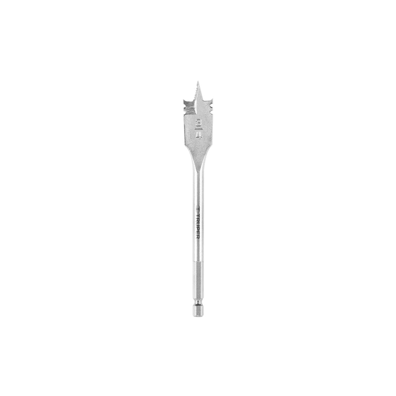 Broca plana de manita, 3/4"