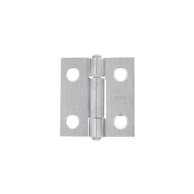 Bisagra rectangular 1", acero pulido