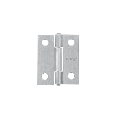 Bisagra rectangular 1-1/2", acero pulido