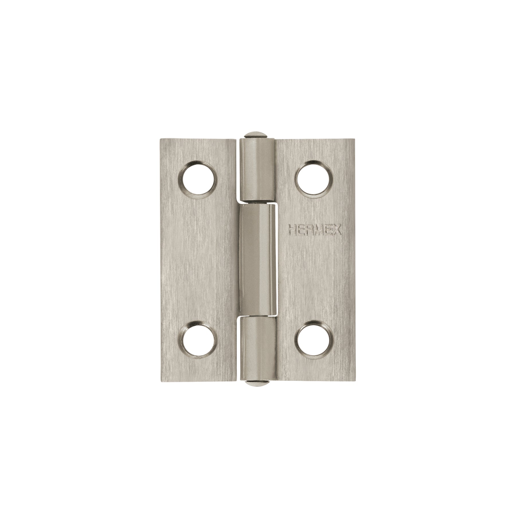 Bisagra rectangular 1-1/2", acero inoxidable