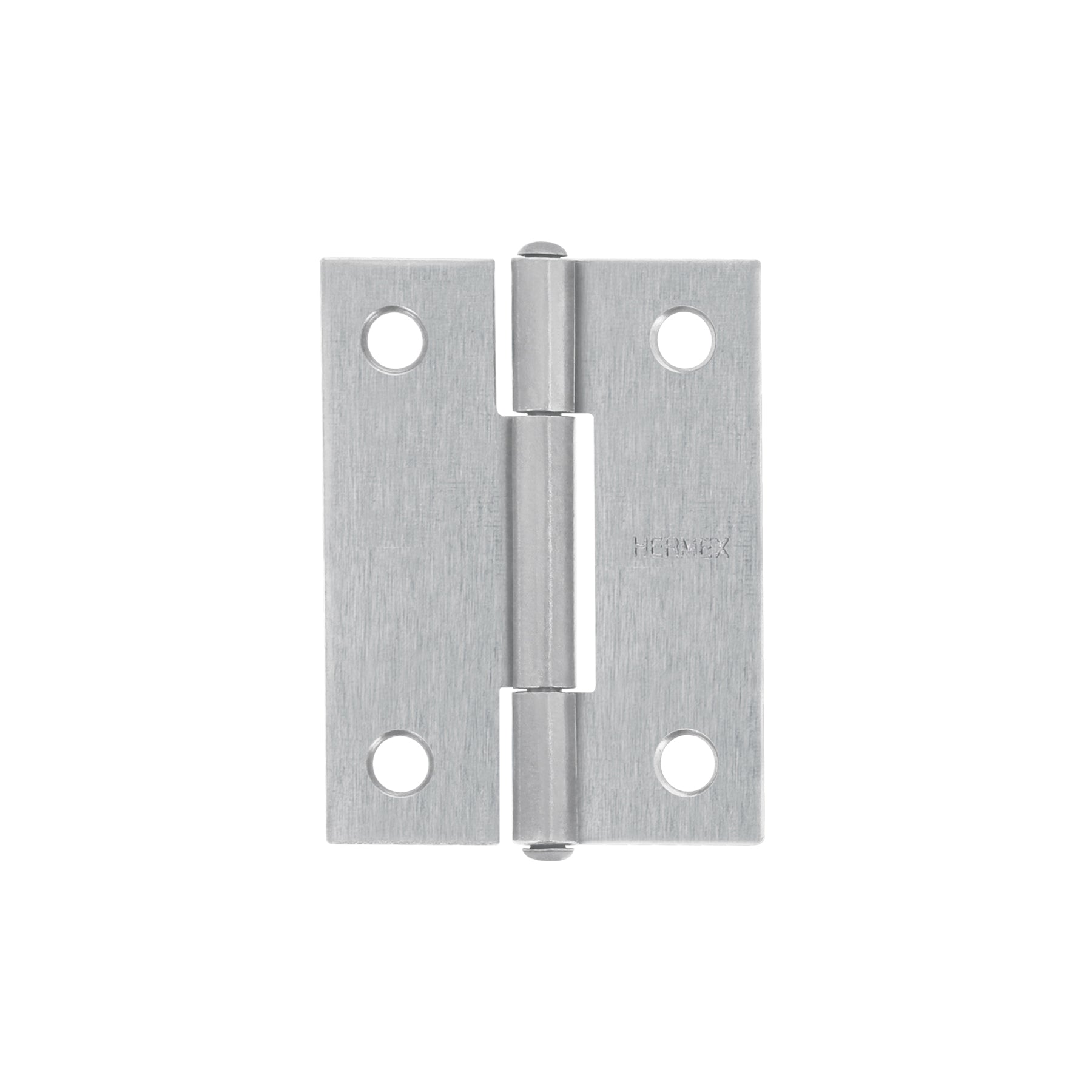 Bisagra rectangular 2", acero pulido