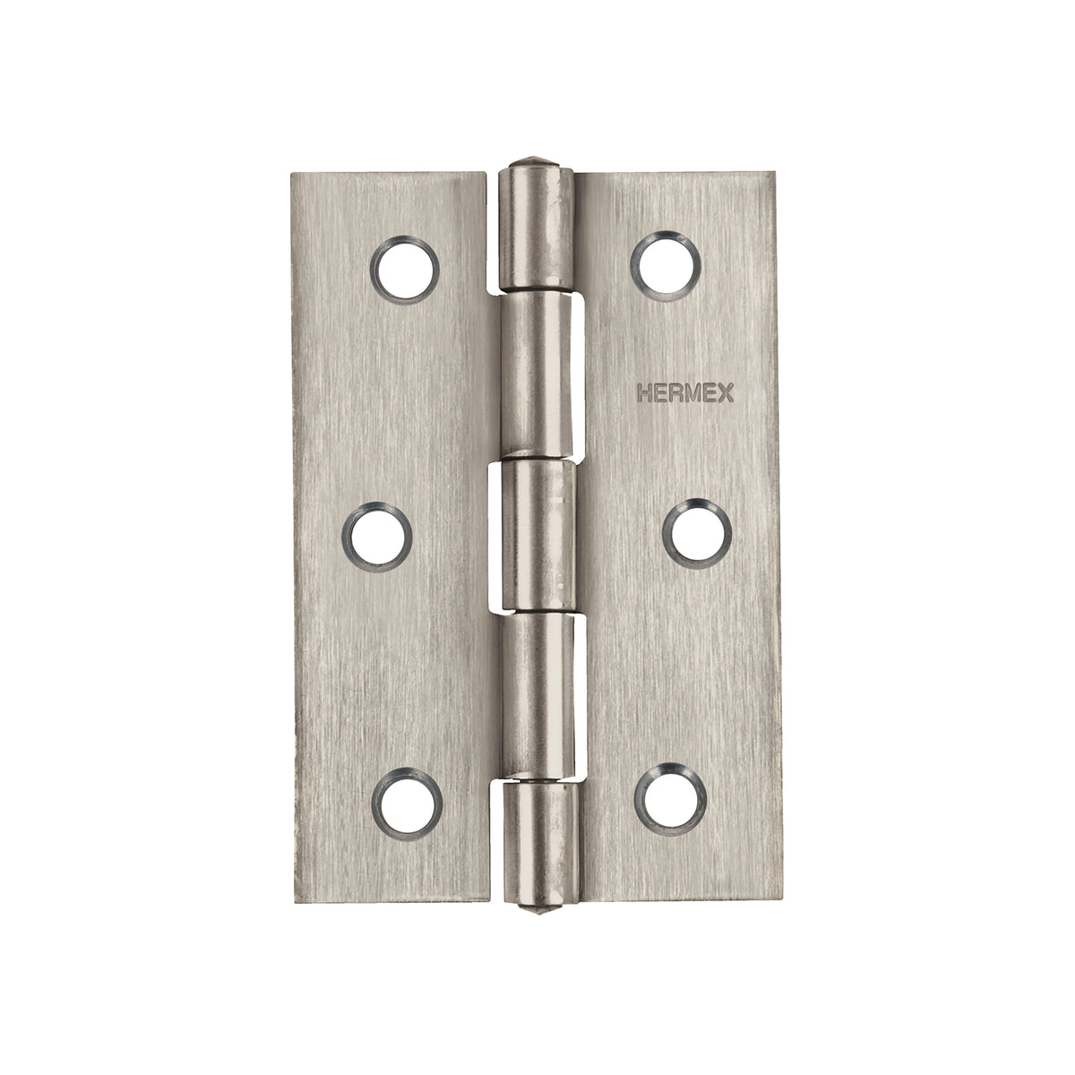 Bisagra rectangular 2-1/2", acero inoxidable
