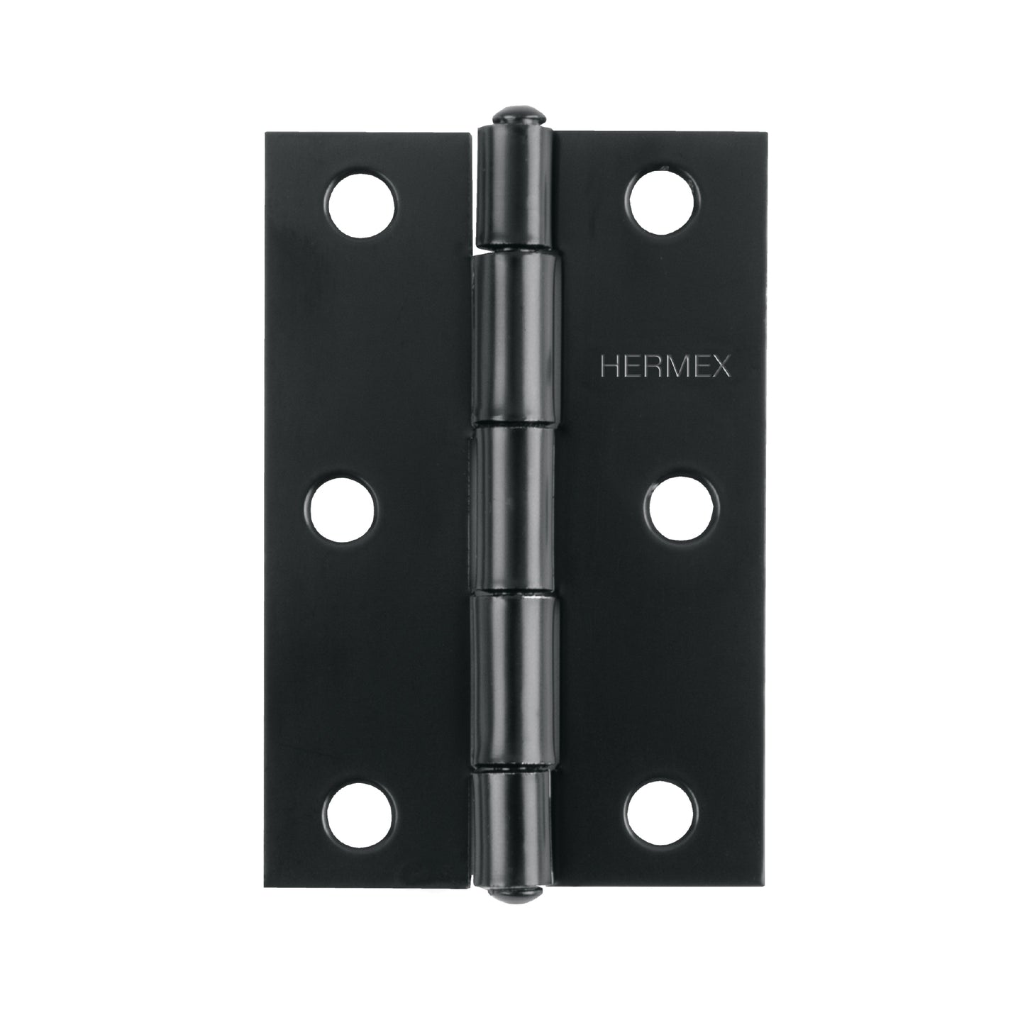 Bisagra rectangular 3-1/2' negra, Hermex