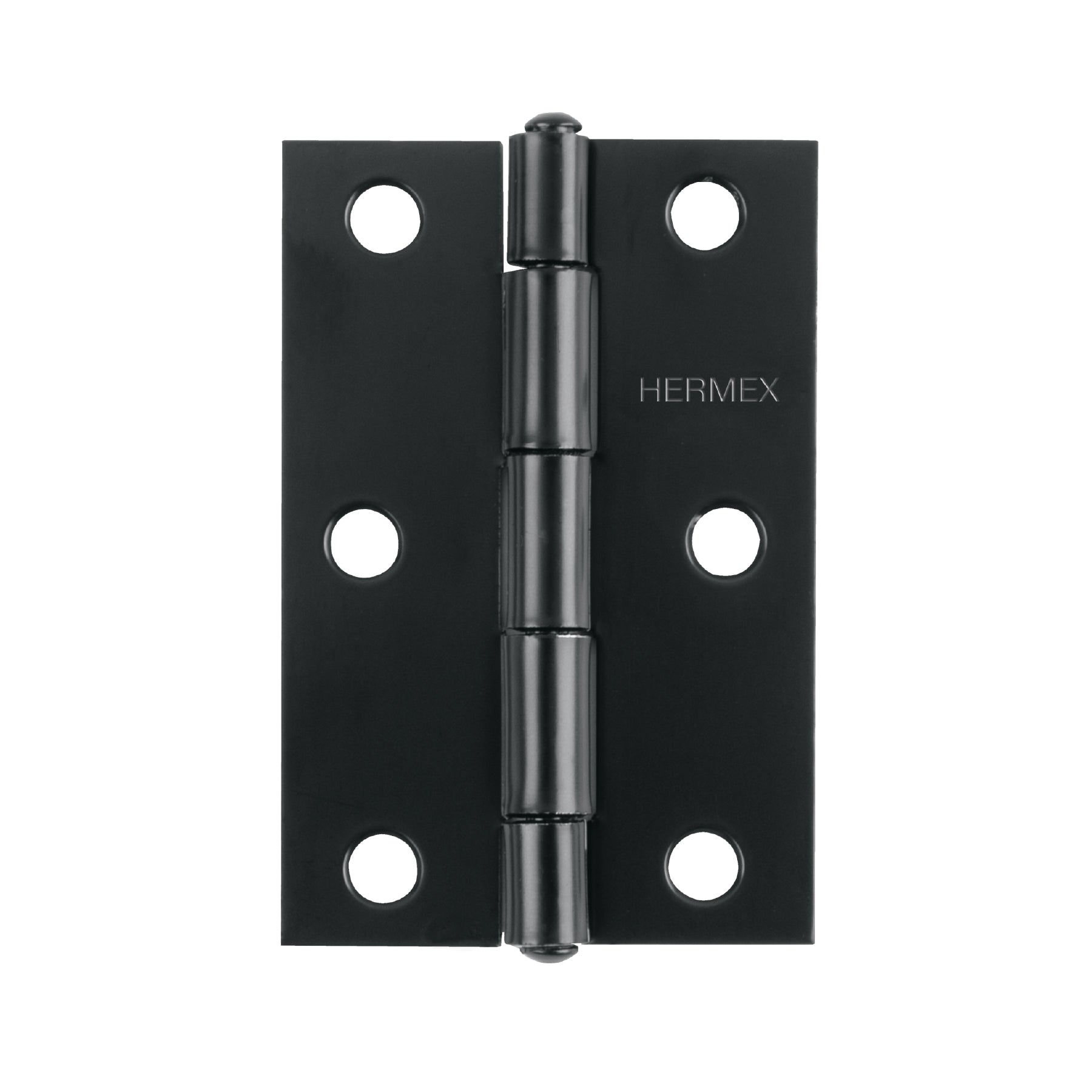 Bisagra rectangular 3-1/2' negra, Hermex