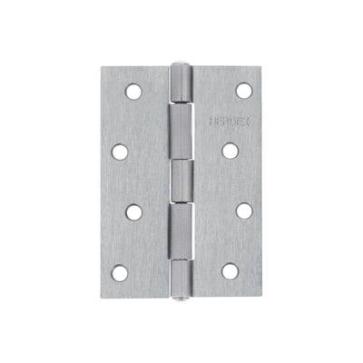 Bisagra rectangular 4", acero pulido