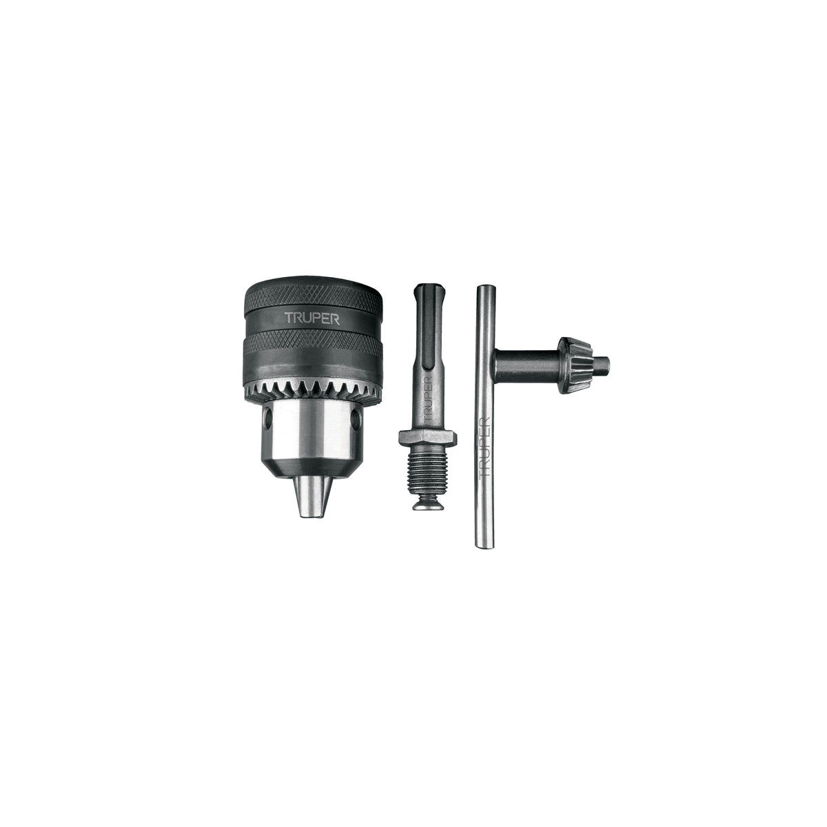 Broquero con llave, 1/2' con adaptador SDS Plus, Truper