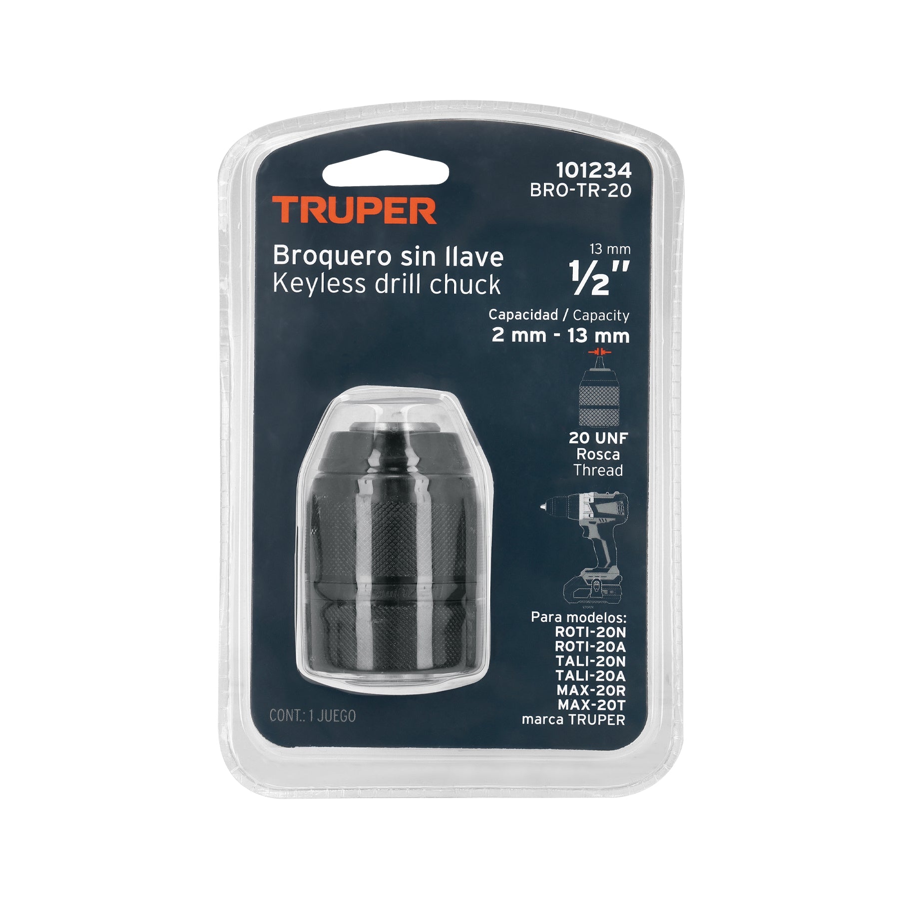 Broquero para TALI-20N/20A y ROTI-20N/20A