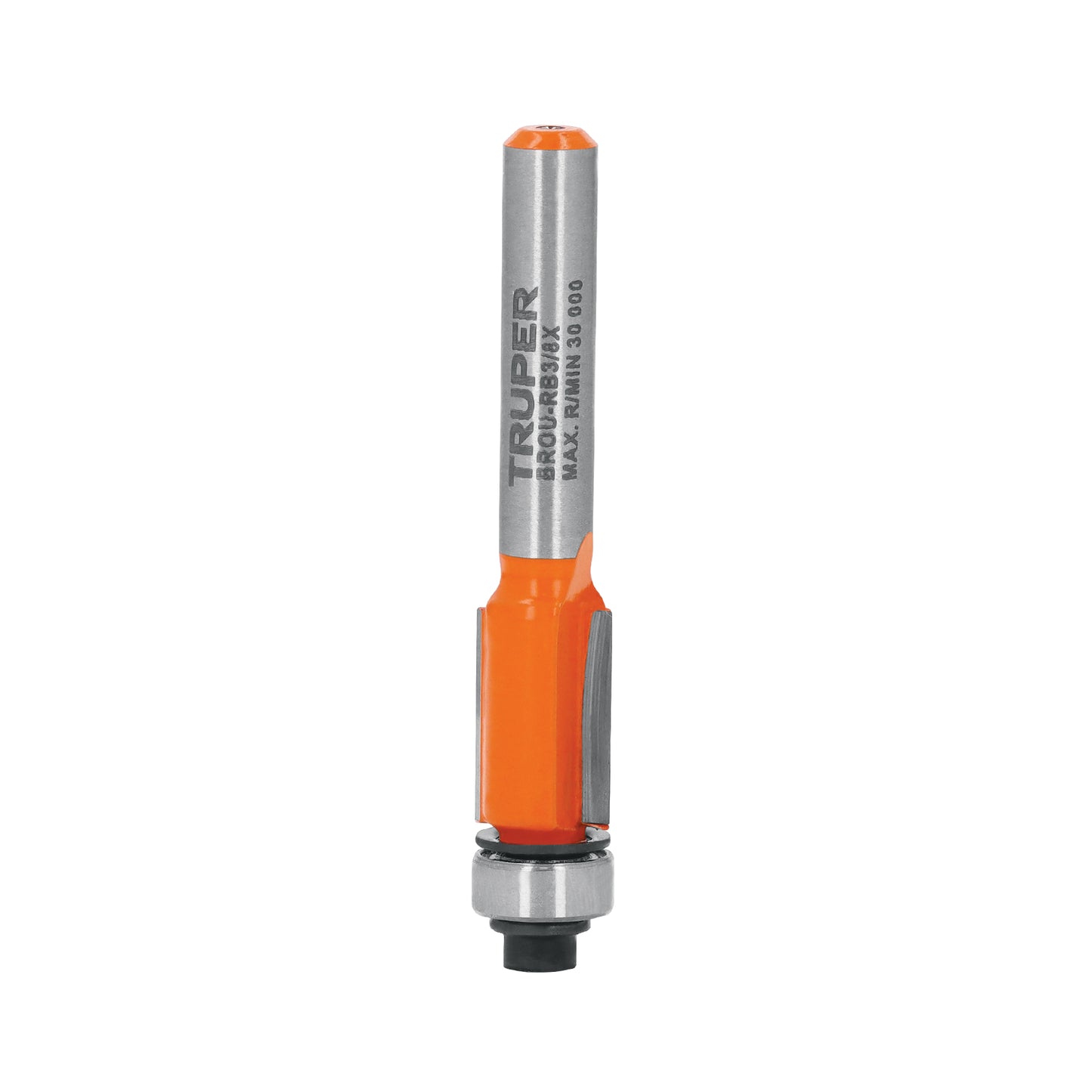 Broca para router, corte recto, 3/8' con balero