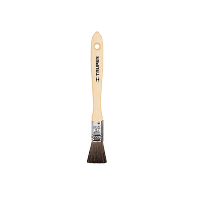 Brocha pelo de camello, mango de madera, 1/2"
