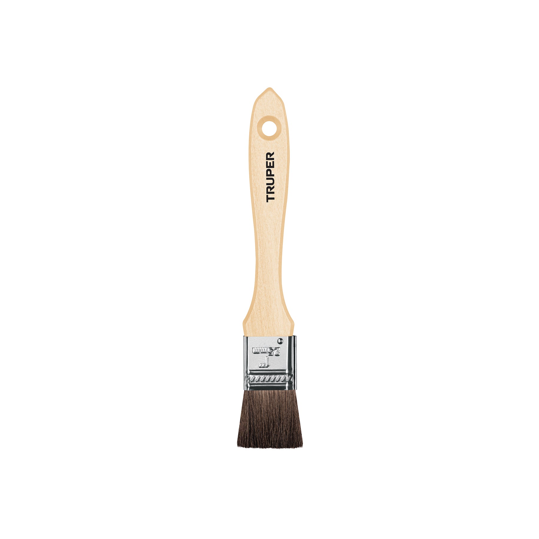 Brocha pelo de camello, mango de madera, 1"